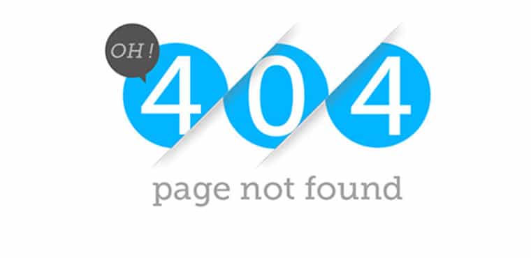 404 errrors